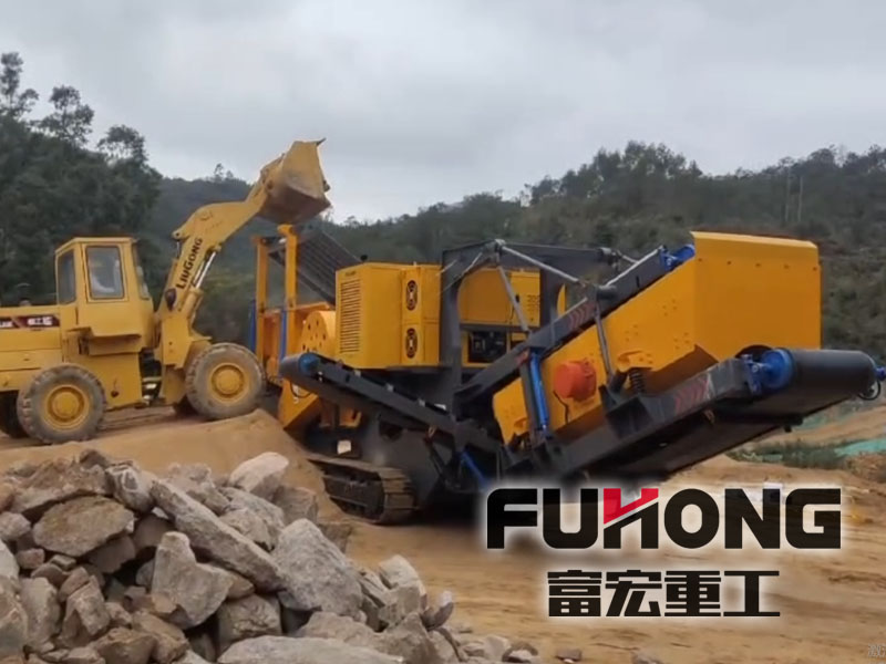 移動反擊式破碎站 移動反擊式破碎站