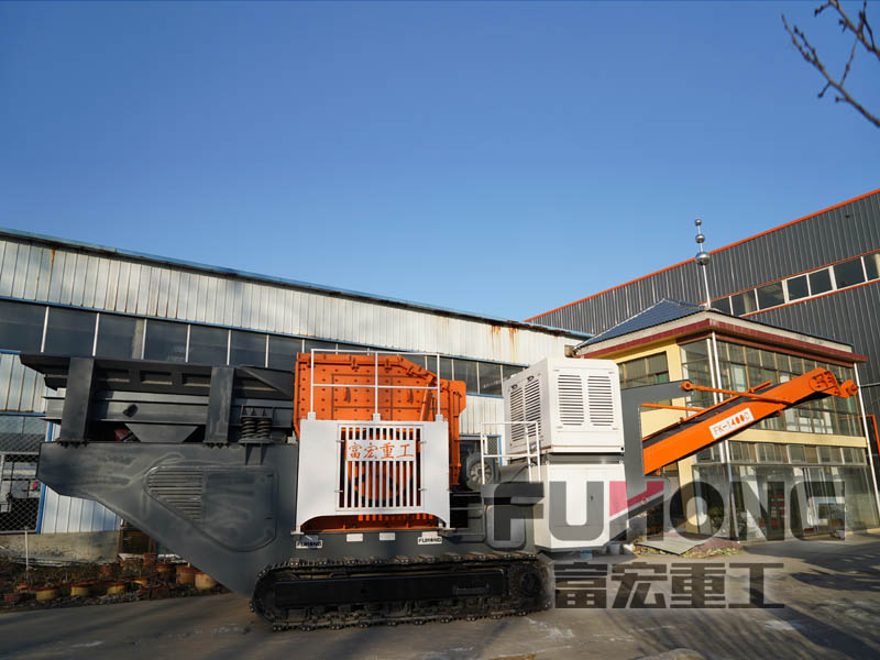 履帶式移動碎石粉碎機(jī) 履帶式移動碎石粉碎機(jī)