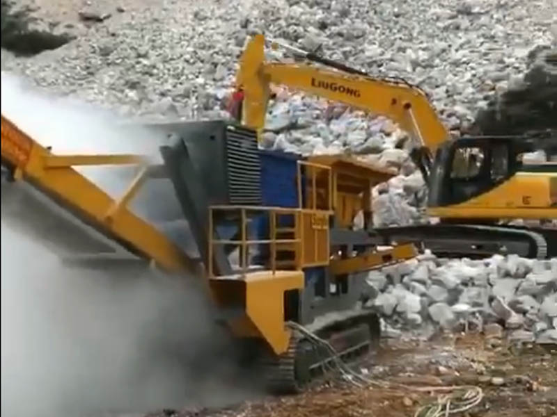 移動式破碎站 移動式破碎站